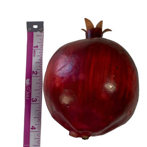 Life Size Vegetables Realistic Avocado Onion Pomegranate Veggies Farmhouse Decor - Picture 10 of 10